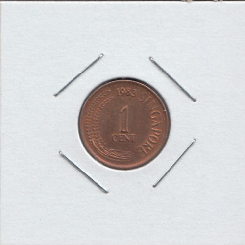 1 Центов 1983 - Сингапур 1 Центов 1983 - Сингапур