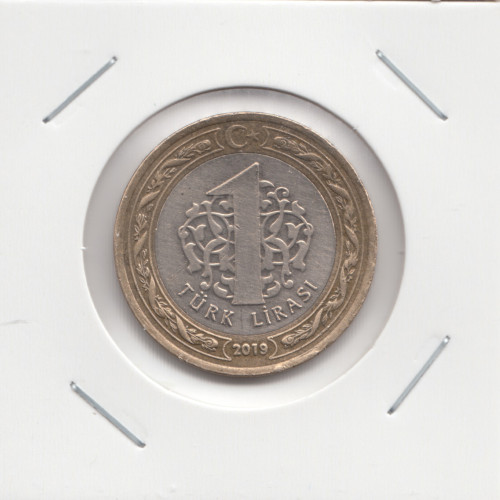 1 Лира 2019 - Турция 1 Лира 2019 - Турция