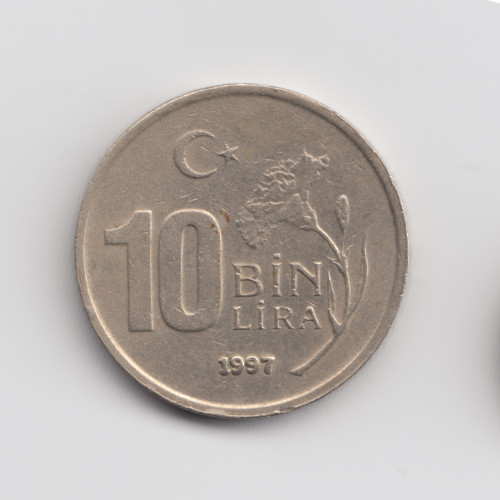 10000 Лир 1997- Турция 10000 Лир 1997- Турция