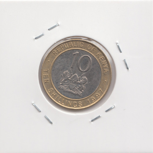 10 Шиллинг - 1997 - Кения 10 Шиллинг - 1997 - Кения