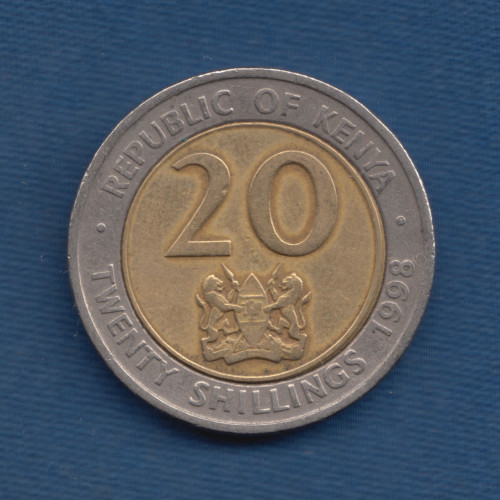 20 Шиллинг - 1998 - Кения 20 Шиллинг - 1998 - Кения