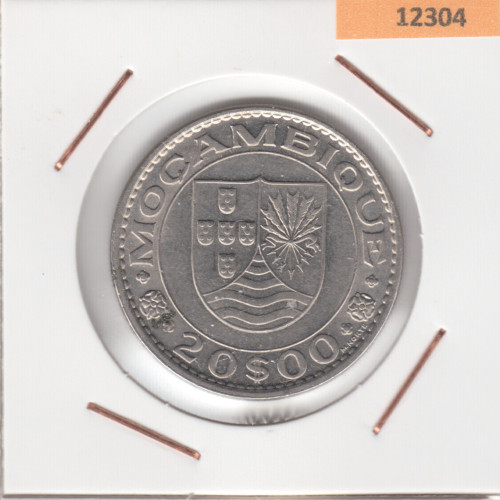 20 Эскудо 1971 - Мозамбик