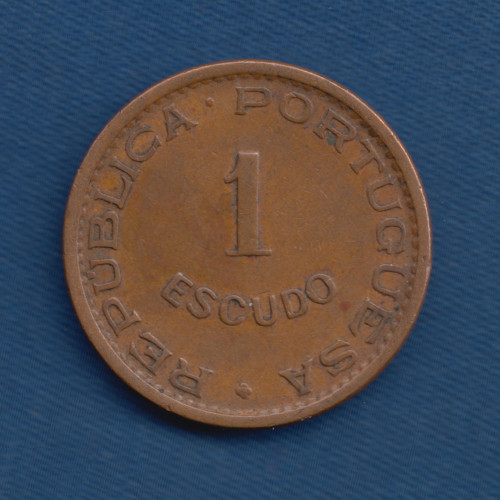 1 эскудо 1973 - Мозамбик 1 эскудо 1973 - Мозамбик