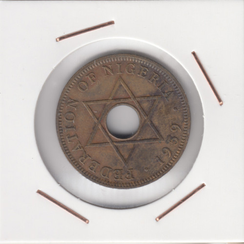 1 Пенни — Елизавета II — 1959 — Нигерия