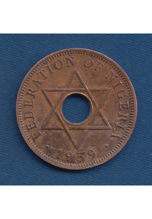1 Пенни — Елизавета II — 1959 — Нигерия