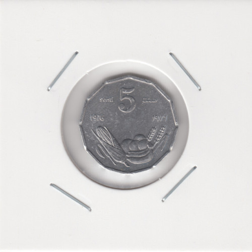 5 Сенти 1976 - Сомали 5 Сенти 1976 - Сомали