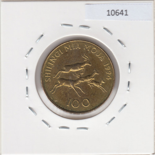 100 Шиллингов 1994 - Танзания 100 Шиллингов 1994 - Танзания