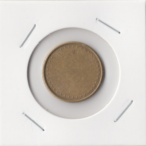 Coffee Machine Token Blank with 38/42 beads and triangular mintmark; 21 mm Coffee Machine Token Blank with 38/42 beads and triangular mintmark; 21 mm