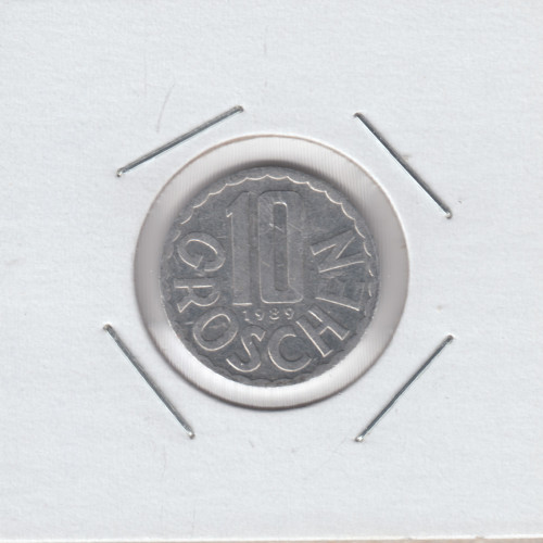 10 Грошей 1989 - Австрия 10 Грошей 1989 - Австрия