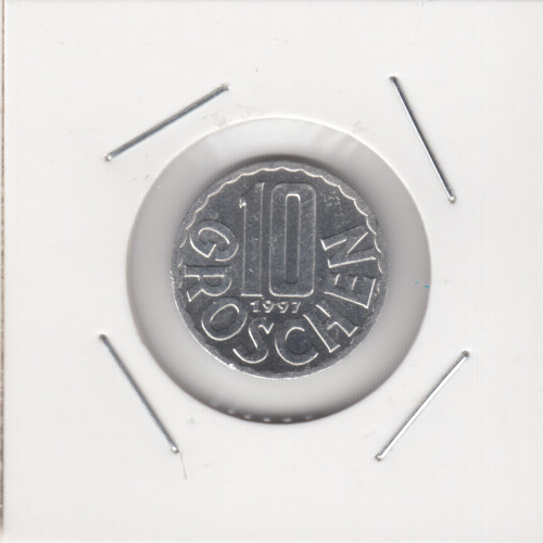 10 Грошей 1997 - Австрия 10 Грошей 1997 - Австрия