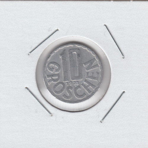 10 Грошей 1971 - Австрия 10 Грошей 1971 - Австрия