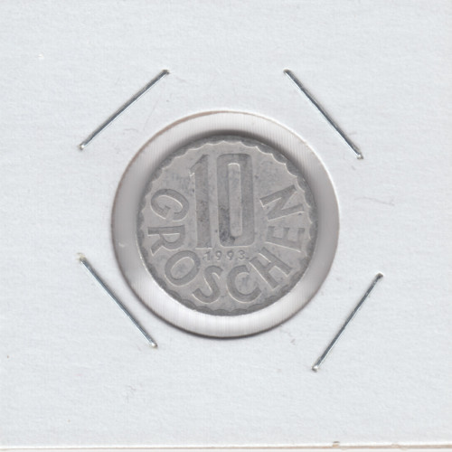 10 Грошей 1993 - Австрия 10 Грошей 1993 - Австрия