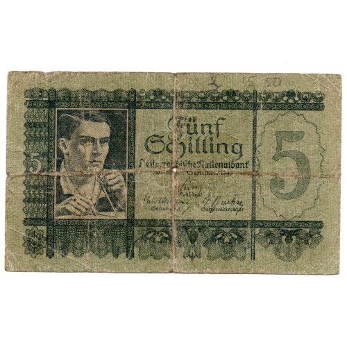5 Schilling 1945 - Austria 5 Schilling 1945 - Austria