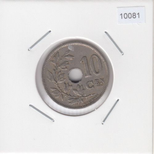 10 Centimes 1925 - Belgium - Dutch text 10 Centimes 1925 - Belgium - Dutch text