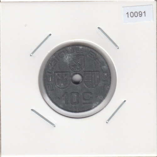 10 Centimes 1943 - Belgium - BELGIQUE-BELGIE 10 Centimes 1943 - Belgium - BELGIQUE-BELGIE
