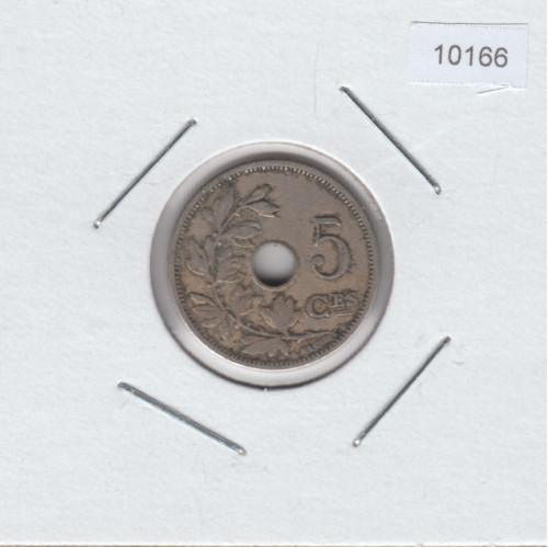 5 Сантимов 1905 - Бельгия - French text