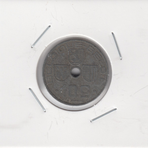 10 Centimes 1942 - Belgium - BELGIQUE-BELGIE 10 Centimes 1942 - Belgium - BELGIQUE-BELGIE