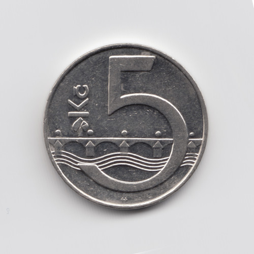 5 Koruny - 1993 - Czech Republic