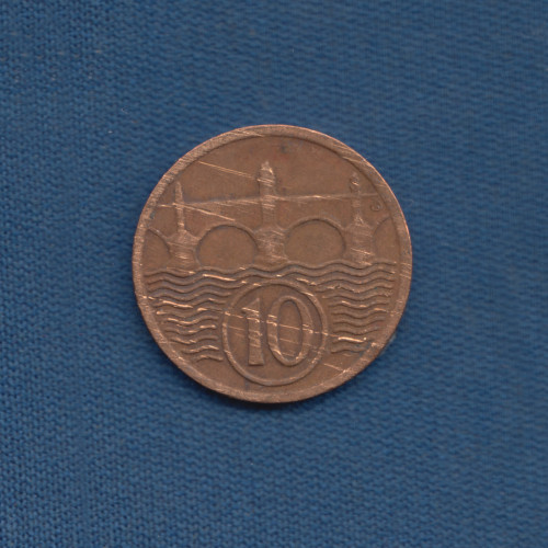 10 Heler -1928 - Czechoslovakia