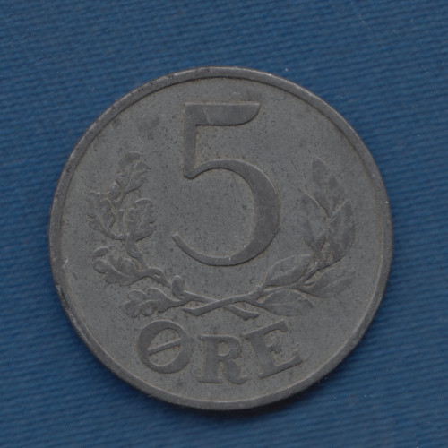 5 Øre -1943 - Denmark