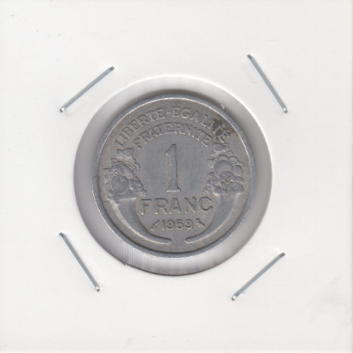 1 Франк 1959 - Франция 1 Франк 1959 - Франция