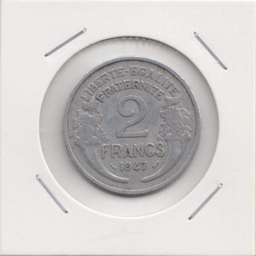 2 Франкa 1947 - Франция 2 Франкa 1947 - Франция