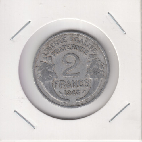 2 Франкa 1948 - Франция 2 Франкa 1948 - Франция