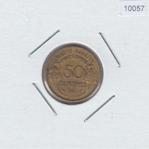 50 Cантимов 1931 - Франция 50 Cантимов 1931 - Франция