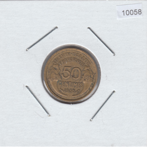 50 Cантимов 1938 - Франция 50 Cантимов 1938 - Франция