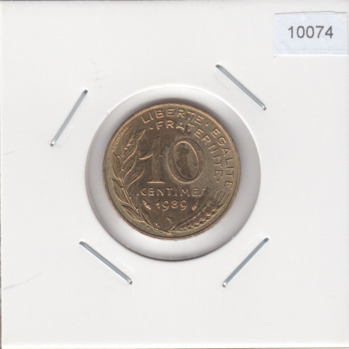 10 Cантимов 1989 - Франция