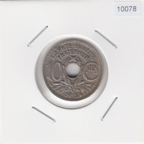 10 Cантимов 1934 - Франция