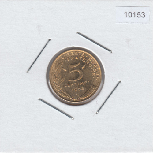 5 Cантимов 1988 - Франция