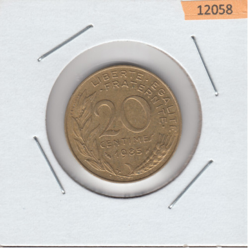 20 Cантимов 1985 - Франция