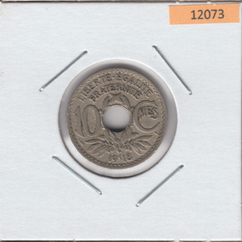10 Cантимов 1918 - Франция