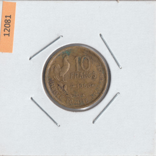 10 Франков 1950 - Франция