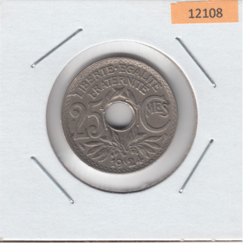 25 Cантимов 1924 - Франция