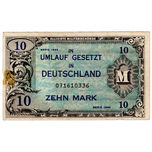 10 Mark - Allied Military Authority 1944 - Germany 10 Mark - Allied Military Authority 1944 - Germany
