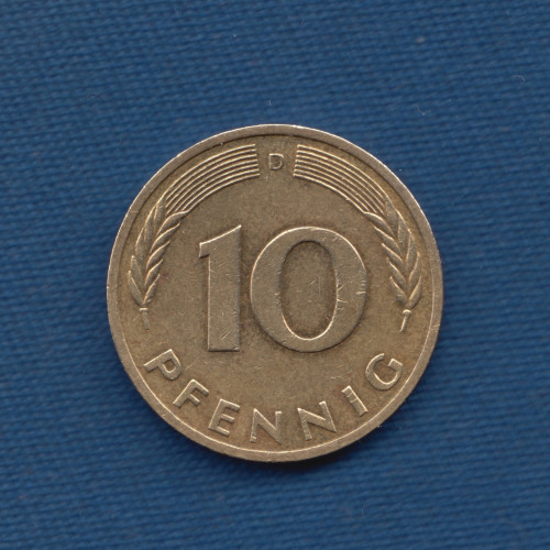 10 Pfennig - 1982 D- Germany