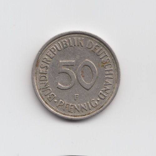 50 Pfennig - 1975 F - Germany 50 Pfennig - 1975 F - Germany