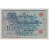 100 Mark 1908- Reichsbanknote; red seal