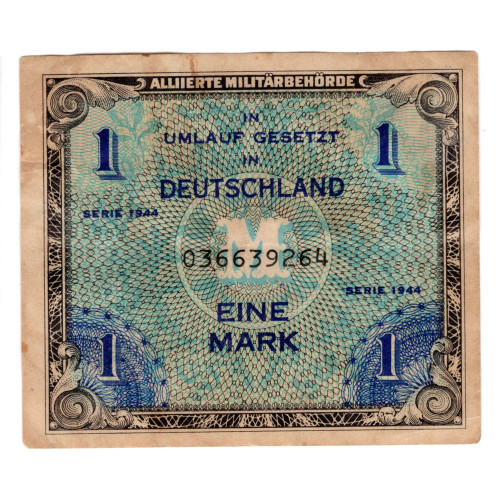 1 Mark - Allied Military Authority 1944 - Germany - 9264 1 Mark - Allied Military Authority 1944 - Germany - 9264