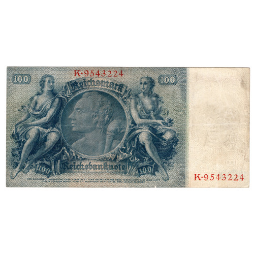 100 Reichsmark Reichsbanknote 1933 100 Reichsmark Reichsbanknote 1933