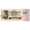 20 Million Mark 1923 - Reichsbanknote