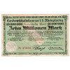 10 Millionen Mark 1923 - Germany - Landwirtschaftshammer of the Rheinprovinz, Bonn