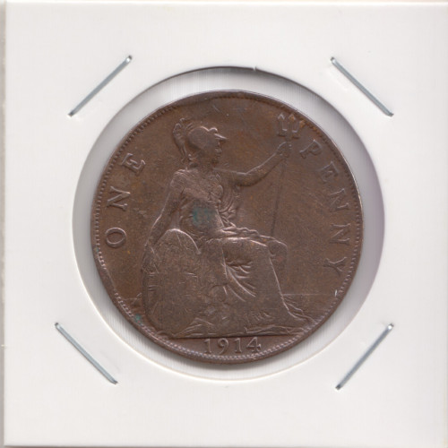 1 Пенни 1914 - Великобритания 1 Пенни 1914 - Великобритания