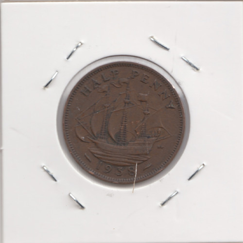 ½ Пенни 1938 - Великобритания ½ Пенни 1938 - Великобритания