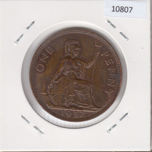 1 Пенни 1937 - Великобритания 1 Пенни 1937 - Великобритания
