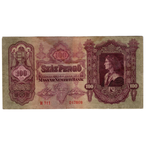 100 Пенго 1930 - Венгрия