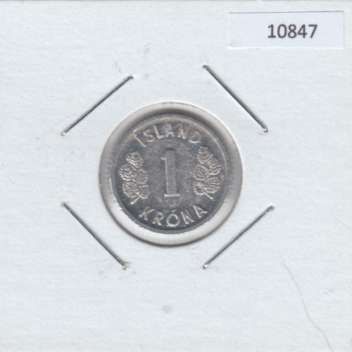 1 Крона 1976 - Исландия