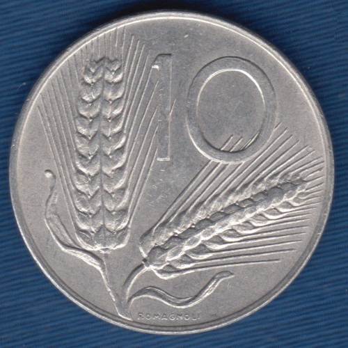 10 Лир 1976 - Италия 10 Лир 1976 - Италия